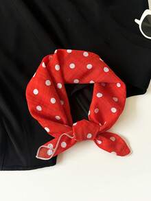 1条女士纯棉小围巾/头巾,百搭大地色系花卉香蕉印花,适合颈部、头发,夏季海滩适用 - 多色-QM58 - 查看 21