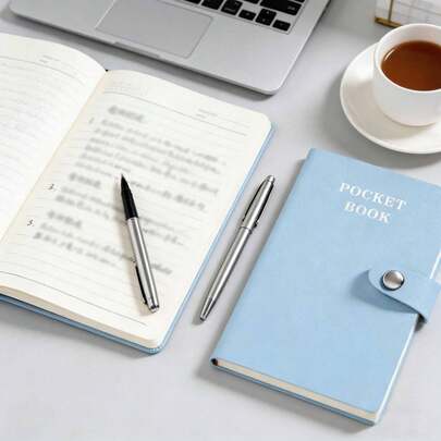 1pc A6 Macaron Color Portable Pocket Notebook