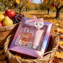 Wish 2-Piece Set, Women's Eau De Parfuma Spray And Body Lotion Gift Box, Long Lasting Fragrance, Notes Of Vanilla, Jasmine, Red Berries, Perfect For Holiday Gifts, Dating, Daily Life, Parties, 3.4 FL.OZ/100ml Perfume, 2.8 FL.OZ/80ml Body Lotion - 2 件套 - 查看 6