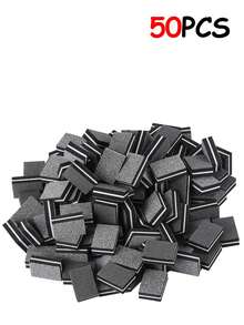 50/20/2PCS Mini Square Nail Polishing Sponge For Double-Sided Polishing And Shaping. It's Like A Small Block Of Tofu. The Operation Is Simple And Easy To Master. - Multicolor - View 9