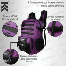 Super Kampak Ep40 Multipurpose Adjustable Laptop Backpack - 紫色 - 查看 6