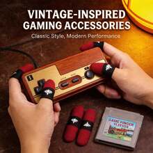 Czerwono-czarne rękawice gamingowe z włókna węglowego – oddychające, odporne na pot rękawice do ekranów dotykowych z przewodzącymi końcówkami dla lepszej kontroli i całodziennego komfortu - Wielokolorowe - Zobacz 4