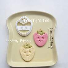 DIY Strawberry Watermelon Pear Pattern Cookie Cutter Fruit Shape Biscuit Stamp Embosser Steamed Bun Bread Hand Pressed Mold Baking Gadgets - Fruit - View 9