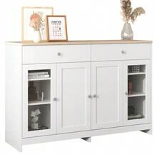 Storage Cabinets - White - View 9