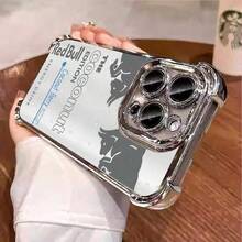 Coconut Limited Edition Energy Drink Gives You Wiiings Sports Fuel Your Day Bold Powerful Design For IPhone 16/15/14/13/12/11 Xs Pro Max Plus Phone Case Cover Tify Luxury Drop Anti Shockproof Retro Casual Styles Gift 07v-I106 - Silver - View 6