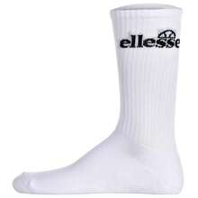 Chaussettes de sport unisexes Ellesse, 7 paires – Chaussettes de sport Trego, mi-mollet, tennis, bords-côtes, logo - Multicolore - Voir 3