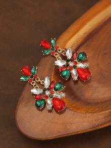 1 Đôi bông tai cung đình sang trọng, cao cấp, kiểu dáng Trung Hoa cổ điển, thanh lịch. - Nhiều màu - Xem 3