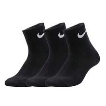 Nike 2026 Unisex U NK LTWT QT 3PR Socks, Discount Pack SX4706-001 - Black - View 6
