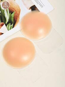 大尺碼矽膠乳貼 超大號 10cm 12.5cm 可重複使用 自黏式胸墊 防滑防摩擦 適合運動與泳裝 - 彩色 - 查看 5