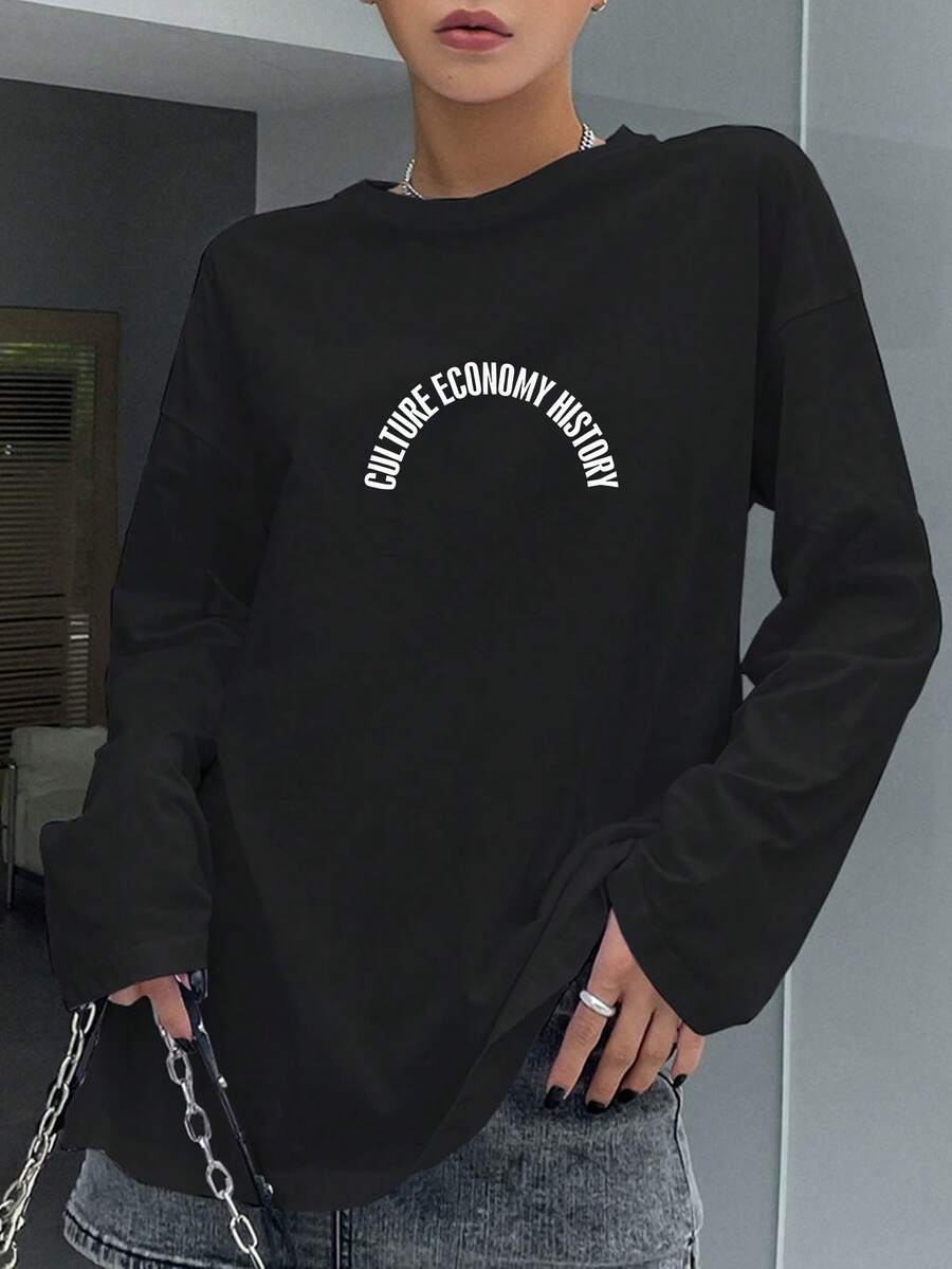 Women T-Shirts - Black - View 1