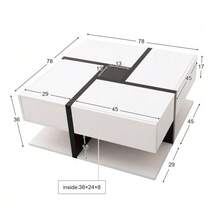 Coffee Tables - White - View 2