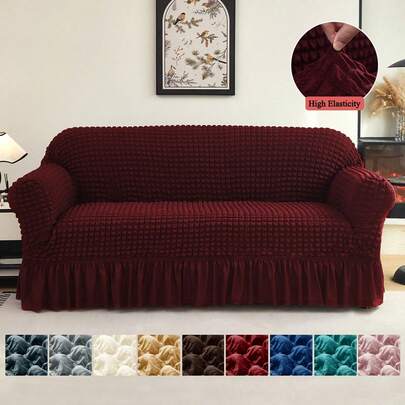 1 Piece  Sofa Cover Elastic Living Room Sofa Cover Pet Anti-Dirty Universal Sofa Protector Home Decoration Sofa Cushion Cover