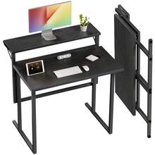 Devoko Home Office Desks - Black - View 1