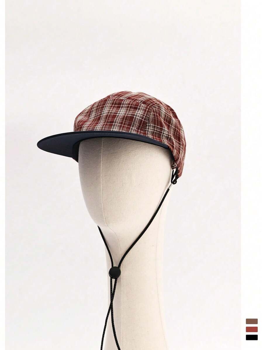 Gorra de béisbol ajustable con cordón, de secado rápido y suave, transpirable y ligera, unisex, adecuada para verano, playa, sombrero - Cordón de secado rápido - Ver 1