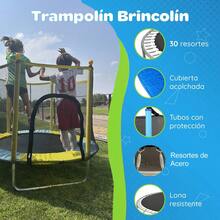 ¡RecomendadoBrincolín Trampolín 1.4m Para Niños Tumbling Red ¡Top de Temporada - Azul - Ver 8