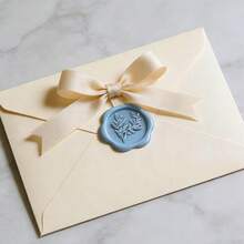 20pcs Eucalyptus Pattern Self-Adhesive Wax Seal Stickers, Suitable For Gifts, Wedding Invitation Envelopes, Valentine's Day/Wedding Gifts - Blue - 20pcs Eucalyptus - View 7