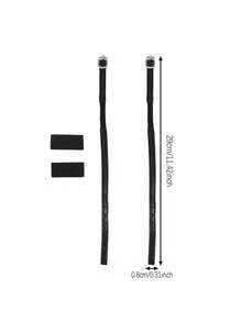 1双女士鞋带套装，高跟鞋可调节，自由绑带，固定鞋帮，防滑，捆绑式鞋带 - 彩色 - 查看 3