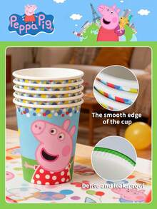 Hasbro 8pcs Official Authorized Disposable Paper Cups, Cute Cartoon Design, Durable Leak-Proof, Suitable For Birthday Party, Picnic, Travel, Family Gathering, Daily Use, Bathroom Rinse, Beverage Service - Multicolor - View 4