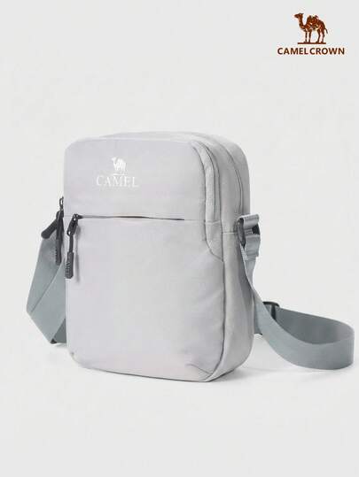 CAMEL CROWN 男女通用户外运动迷你轻便单肩包，斜挎包，适合健身骑行