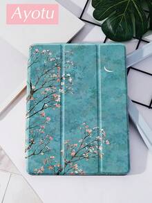 1 件蓝色樱花月亮图案平板电脑保护套和 Kindle 电子书保护套，兼容第十代 Kindle（10.2/Mini6/Mini7/9.7 英寸），兼容三星 Galaxy Tab A9 Plus、Kindle（第十一代，2024 年发布）（6 英寸）、Kindle Paperwhite 第十二代（2024 年发布），绝佳节日礼物，时尚简约图案。 - 彩色 - 查看 2