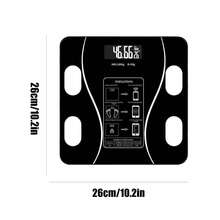 Bascula Digital Inteligente Con App Control Peso y Carga USB - Negro - Ver 6