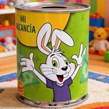 Alcancía Infantil para Ahorro de Monedas, Ideal para Niños y Niñas, Práctica, Resistente y Perfecta para Regalo y Decoración de Espacios Infantiles - Verde Lima - Ver 2