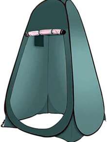 Pop Up Privacy Tent Portable Shower Tent Beach Changing Room Privacy Tent Camp Toilet Instant Privacy Shelters - Camping Beach Hiking Fishing - 綠色 - 查看 1