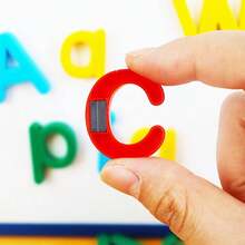 hoojojo 52 Pcs Magnetic Alphabet Letters, Uppercase Lowercase Word Building Cards, Classroom Board Teaching Props, Educational Tools, Teacher Aids Learning Supplies, Kids Classroom Learning, Back To School Stationery - Multicolor - View 13