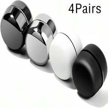 4 cặp nam châm khăn trùm đầu nữ và bé gái, nam châm mờ, 4 màu, kim loại - A - Xem 14