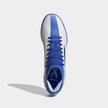 Adidas X SPEEDFLOW.3 TF DIAMOND EDGE Artificial Turf Football Shoes - Blue and White - View 6