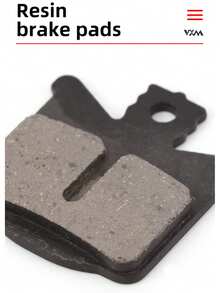 VXM 自行车刹车片，山地车全金属 03K 铜基刹车片，液压碟刹片配件 - 彩色 - 查看 6