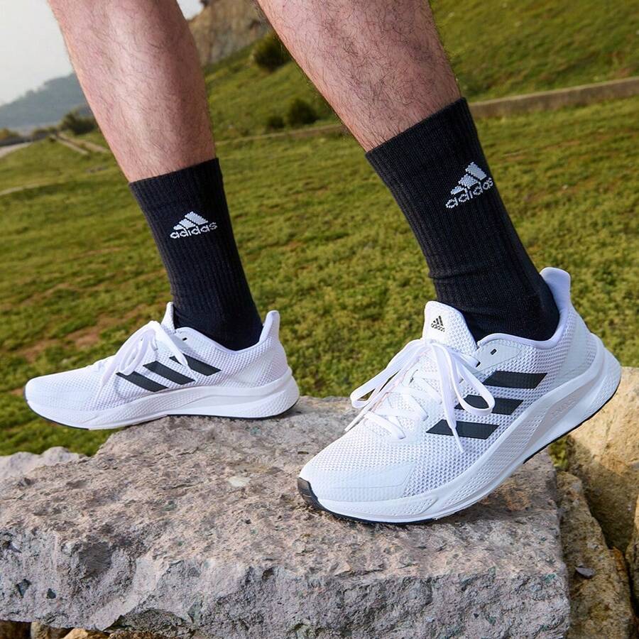 Adidas X9000L1 M Practical Mesh Casual Running Shoes - White - View 1