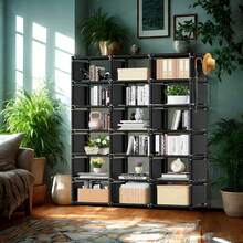 18-Cube Organizer Shelf For Books, Storage Cubicle For Home And Office. - A - View 7