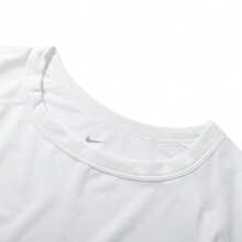 Nike Dri-Fit Ready Solid Breathable Training Short Sleeve T-Shirt, White, Men - 白色 - 查看 8