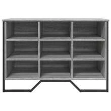 Zapatero de madera de ingeniería gris Sonoma 90x38x61,5 cm - Gris - Ver 4