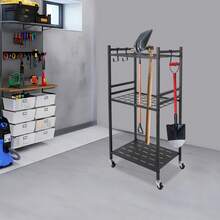 DONSU Garage Storage Racks - ブラック - チェックする 6