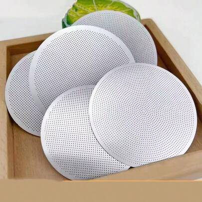 2 مرشحات قهوة، مرشح عصا إسبريسو بقطر 5.1 سم (2.01 بوصة)، مرشح قهوة من الفولاذ المقاوم للصدأ قابل لإعادة الاستخدام، مرشح إسبريسو، اكسسوارات القهوة