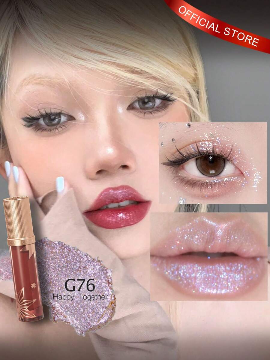GIRLCULT Love Whisper哑光唇釉 G76 Happy Together、Dusty Rose Matte、Gauze Staining、Gallery Date Lip、Gloomy Mood Lip、Unfinished Love Letter、Gentle Rebellion、Mood-Lock Pigment - G76 Happy Together - 查看 1