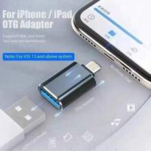 Adaptador de transferencia de alta velocidad de Lightning a USB, versión portátil compatible con iPhone14/13/12/11 de toda la serie y dispositivos con interfaz Lightning de Apple - Multicolor - Ver 6