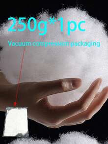 1pc High-Quality Polyester Fiber Filling, Premium PP, White Luxury Filling Material, DIY Crafting And Filling, White Polyester Fiber Filling, Silk Fiber, Low-Allergy Polyester Fiber Filling, Housewarming Gift, High Elasticity Filling, Large Capacity, Soft And Fluffy, High Elasticity And High-Quality Polyester Fiber Filling, Ultra-Fine Down Fabric, Vacuum Compressed Silk Blended, High-Quality Synthetic Filling, Available In Multiple Sizes, High Elasticity Sofa Cushion Filling, Polyester Fiber Toy Filling Material - High-quality Filling Cotton - View 15