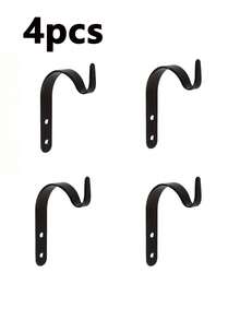 4/8pcs Iron Wall Hooks, Suitable For Hanging Plants, Baskets, Wind Chimes, Gardening Baskets, Lanterns And Clothes, Suitable For Country Style Decor. Multi-Functional Hooks Can Be Used To Hang Plants, Lanterns, Bird Feeders, Wind Chimes And Other Home Decor, Gardening Items, Easter Decorations, Etc. - Hook Up - View 15