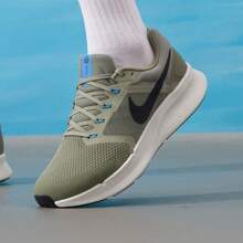 Nike Men's RUN SWIFT 3 Mesh Sports And Leisure Training Running Shoes - Olive Green - View 1