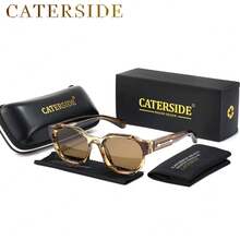 New Retro Sunglasses CP+PC Frame Square Thickness Vintage European Style Decoration Eyeglasses For Men Women Vacation Street Photo Shopping Festival Gifts Glasses - K40205 - View 5