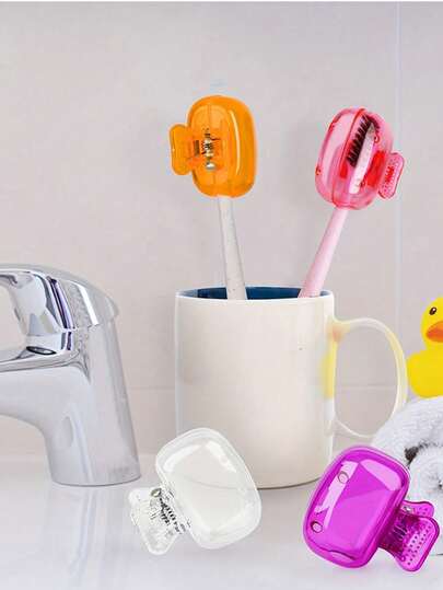 Travel Toothbrush Head Cover, Portable Adult Toothbrush Protector Case, Mini Toothbrush Holder For Outdoor Use