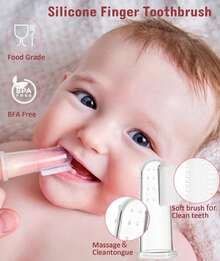 Baby Grooming & Healthcare Kit,  8-In-1 Infant Care Set With Hair Brush, Comb, Nail Clipper &  Aspirator - Newborn To Toddler Essentials For Boys & Girls - Hồng - Xem 4