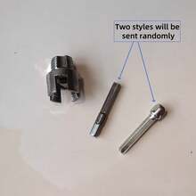 2 piezas Juego de herramientas roscadas de precisión, compatible con rosca NPT de 4/6 mm, herramienta de reparación roscada | Juego de rosca de aleación de aluminio | Adecuado para tuberías de PPR/PVC/cobre | Mango antideslizante - Multicolor - Ver 10