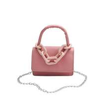 1 Nova Mini Bolsa Transversal Casual Elegante Bolsa de Ombro Casual Infantil Pequena Porta-Moedas para Meninas Bolsa Mensageiro para Viagens e Uso Diário Carteira de Mão - Baby Rosa - Ver 3