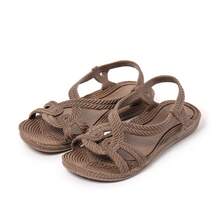 Brasileras Flip Flops Rubber Sole Esmirna - Brown - View 9
