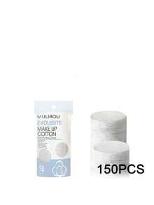 Organic Cotton Round Makeup Remover Pads, Hypoallergenic, Lint-Free, Facial Exfoliating Cleansing Pads - White - View 13