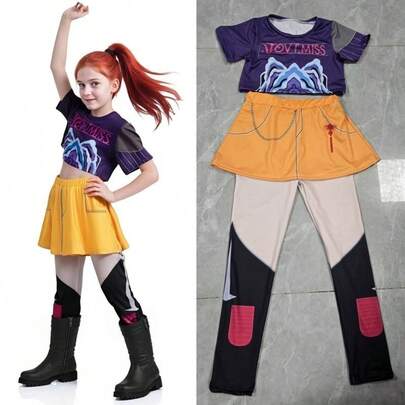 Xmas Girls Cosplay Costume Fancy Dress Outfit Carnival Gifts World Book Day 2026
